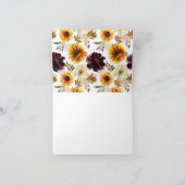Herfstboeket Zonnebloemen Bloemstuk Bedankt (Binnen)