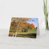 Herfstbomen2SPEELGOED Kaart (Voorkant)