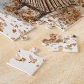 Herfstbomen Bladeren Legpuzzel (Zijkant)