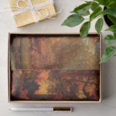 Herfstbomen in Cresheim Glen (Philadelphia) Tissuepapier (Geschenk)