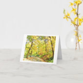 HERFSTBOMEN kaart (Gele Bloem)