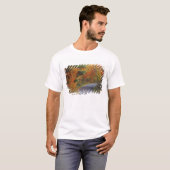 Herfstbomen langs de weg in Itasca State Park T-shirt (Voorkant volledig)