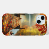 Herfstbomen & meer met eenden Case-Mate iPhone case (Achterkant (horizontaal))