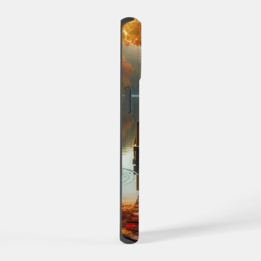 Herfstbomen & meer met eenden iPhone 15 case (Rechterkant)