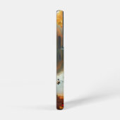 Herfstbomen & meer met eenden samsung galaxy hoesje (Rechterkant)