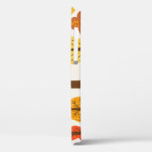 Herfstbomen, naadloos patroon. Case-Mate iPhone case (Achterkant / Links)