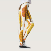 Herfstbomen, naadloos patroon. leggings (Rechts)