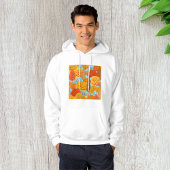 Herfstbomen Patroon Herfst gebladerte Hoodie