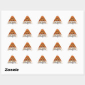 herfstbomen prettig thanksgivingdag sticker (Vel)
