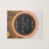 Herfstbomen Scène Quote Legpuzzel (Horizontaal)