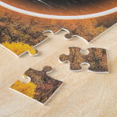 Herfstbomen Scène Quote Legpuzzel (Zijkant)