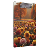 Herfstbomen/veld met mama's klembord (Rechts)