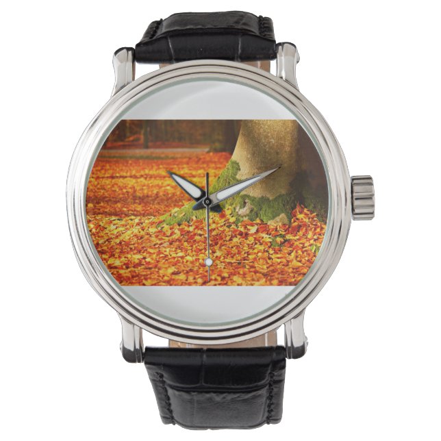 Herfstboom 11 horloge (Voorkant)