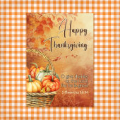 Herfstboom 1 Kronieken 16:34 Happy Thanksgiving Bedankkaart