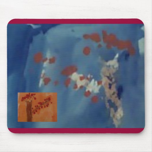 herfstboom 2 , herfstboom voor boo muismat (Voorkant)