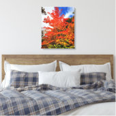 Herfstboom Canvas Afdruk (Insitu (Slaapkamer))
