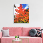 Herfstboom Canvas Afdruk (Insitu (Woonkamer))
