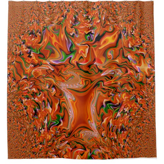 Herfstboom..... Douchegordijn (Voorkant)