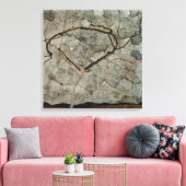 Herfstboom in beweging van Egon Schiele Canvas Afdruk (Insitu (Woonkamer))