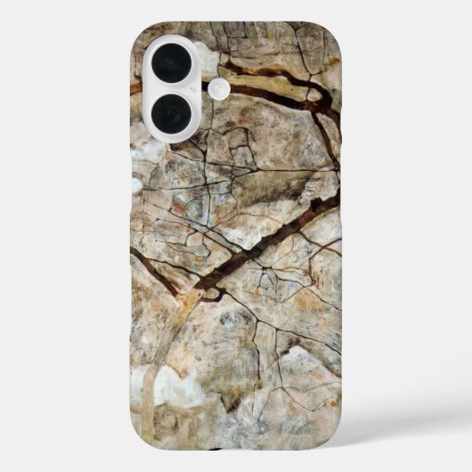 Herfstboom in beweging van Egon Schiele Case-Mate iPhone Case (Achterkant)