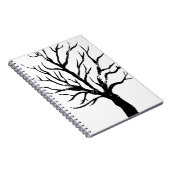 Herfstboom Lino Afdrukken Notitieboek (Rechterzijde)