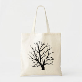 Herfstboom Lino Afdrukken Tote Bag