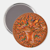 Herfstboom...... Magneet (Voorkant / Achterkant)