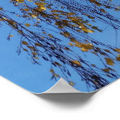 Herfstboom Poster (Hoek)