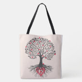 Herfstboom Tote Bag (Achterkant)