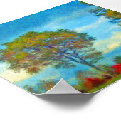 Herfstboomschildering Poster (Hoek)