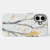 Herfstboomtakken met gele herfstbladeren Case-Mate iPhone case (Achterkant (horizontaal))