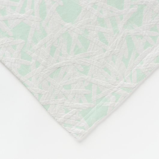 Herfstboomtakken met gele herfstbladeren fleece deken (Hoek)