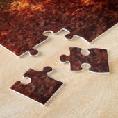 herfstbos bij zonnig weer legpuzzel (Zijkant)