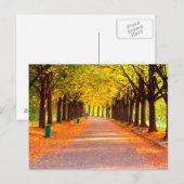 Herfstbos Briefkaart (Voorkant / Achterkant)