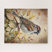 Herfstbos Dierenpuzzel Legpuzzel (Horizontaal)