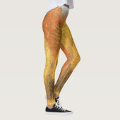 Herfstbos, digitale herten en vos. leggings (Rechts)