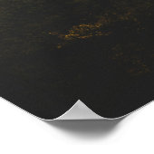 Herfstbos gehuld in mist poster (Hoek)