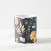 Herfstbos: gestructureerde seizoensgebonden schoon koffiemok (Center)