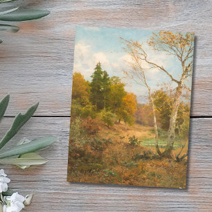 Herfstbos – Heinrich Böhmer Briefkaart