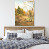 Herfstbos – Heinrich Böhmer Canvas Afdruk (Insitu (Slaapkamer))