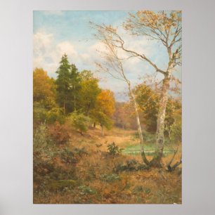Herfstbos – Heinrich Böhmer Poster
