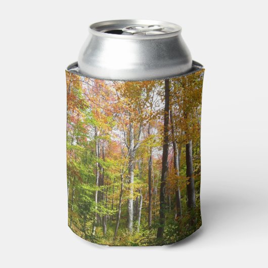 Herfstbos I Herfstlandschapsfotografie Blikjeskoeler (Blikje Voorkant)