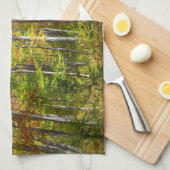 Herfstbos I Herfstlandschapsfotografie Theedoek (Quarter Fold)