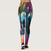 Herfstbos Leggings (Achterkant)