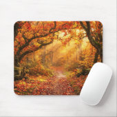 Herfstbos Muismat (Met muis)