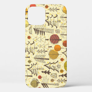 Herfstbos: naadloos grafisch patroon. Case-Mate iPhone case