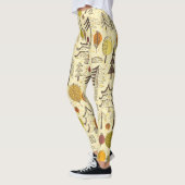 Herfstbos: naadloos grafisch patroon. leggings (Links)