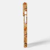 Herfstbos op oker Case-Mate iPhone case (Achterkant / Links)