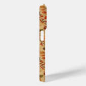 Herfstbos op oker Case-Mate iPhone case (Achterkant / Rechts)