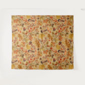 Herfstbos op oker wandkleed (Voorkant (horizontaal))